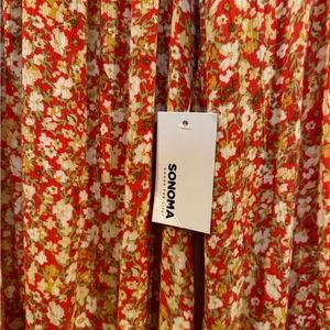 Boho Maxi Dress! Multicolor, new with tags $72 value!